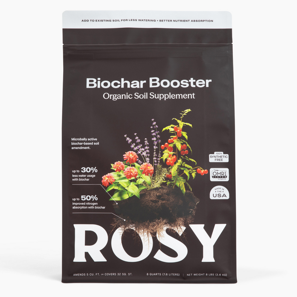 Rosy Biochar Booster, made by Rosy Soil