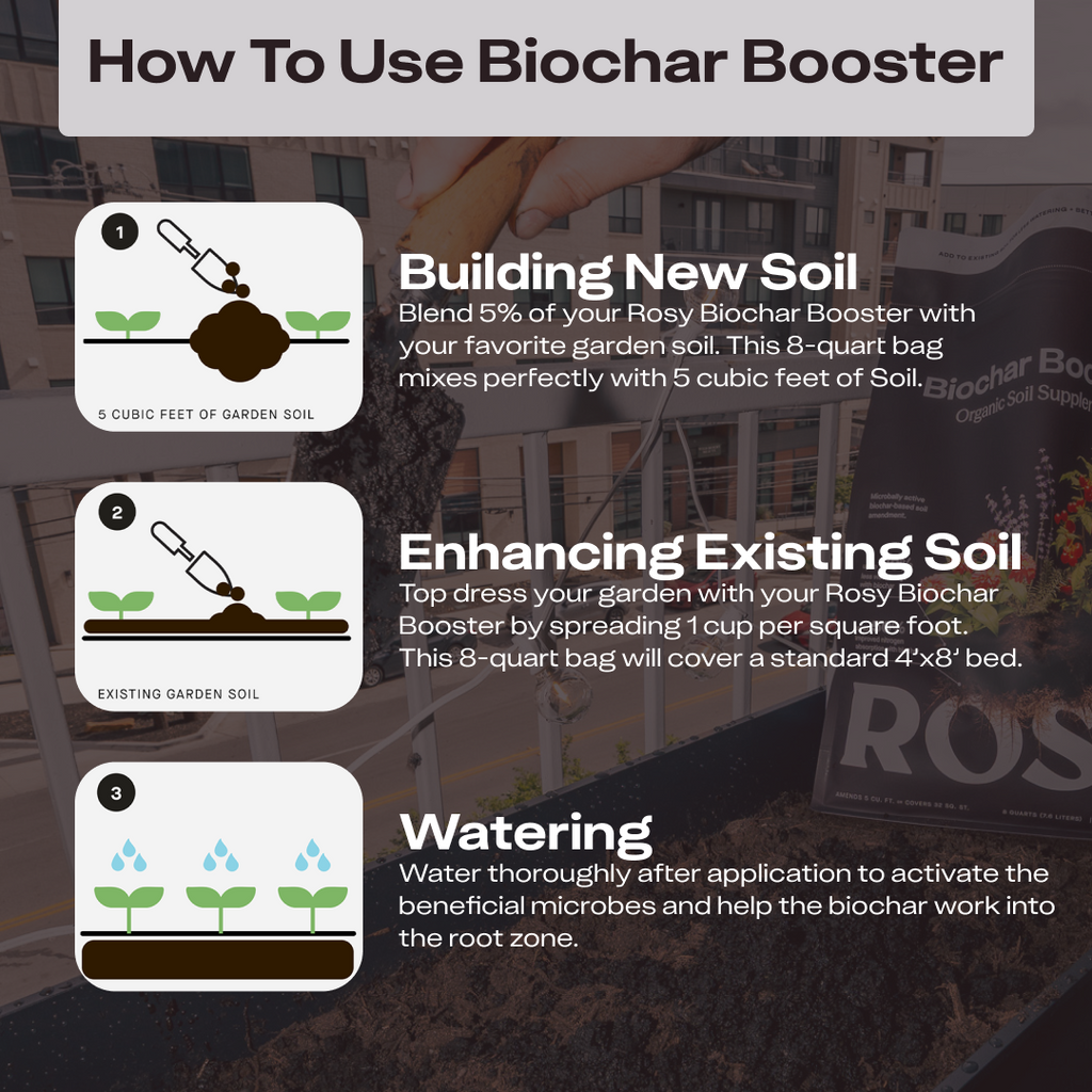 Rosy Biochar Booster by Rosy Soil, detail 3