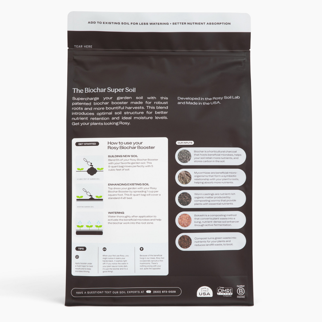 Rosy Biochar Booster by Rosy Soil, detail 6