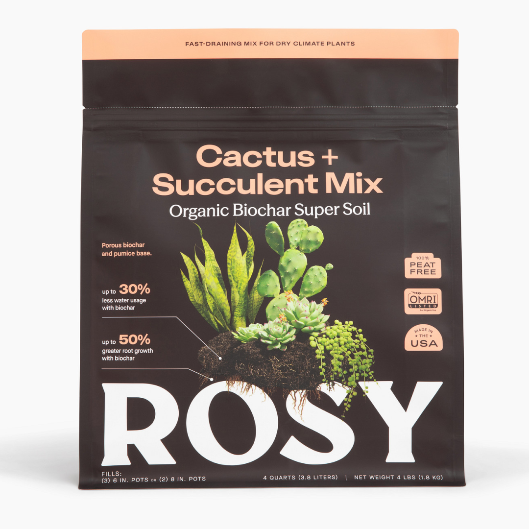 Rosy Cactus & Succulent Soil, peat-free, made by Rosy Soil