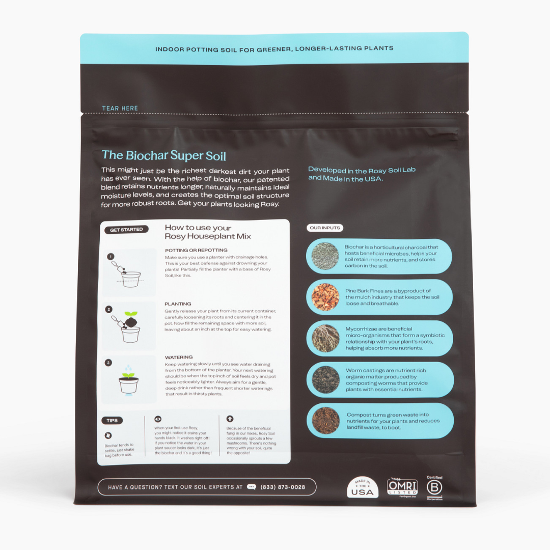 Rosy Houseplant Soil by Rosy Soil, detail 6